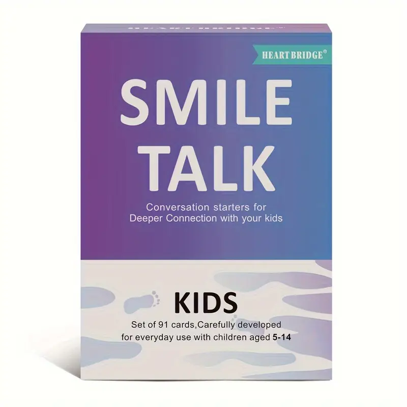 HeartBridge Kids Smile Talk Conversation Cards